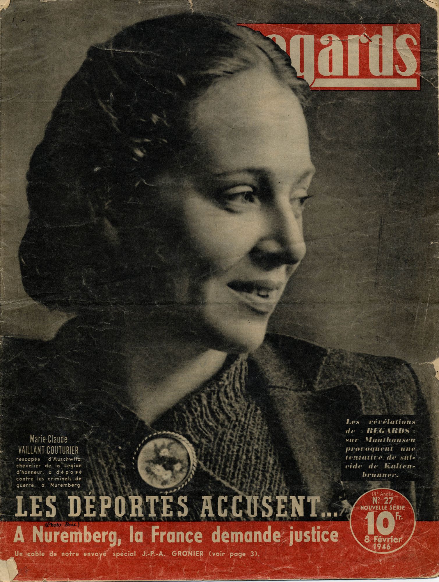 La libération des camps et le retour des absents