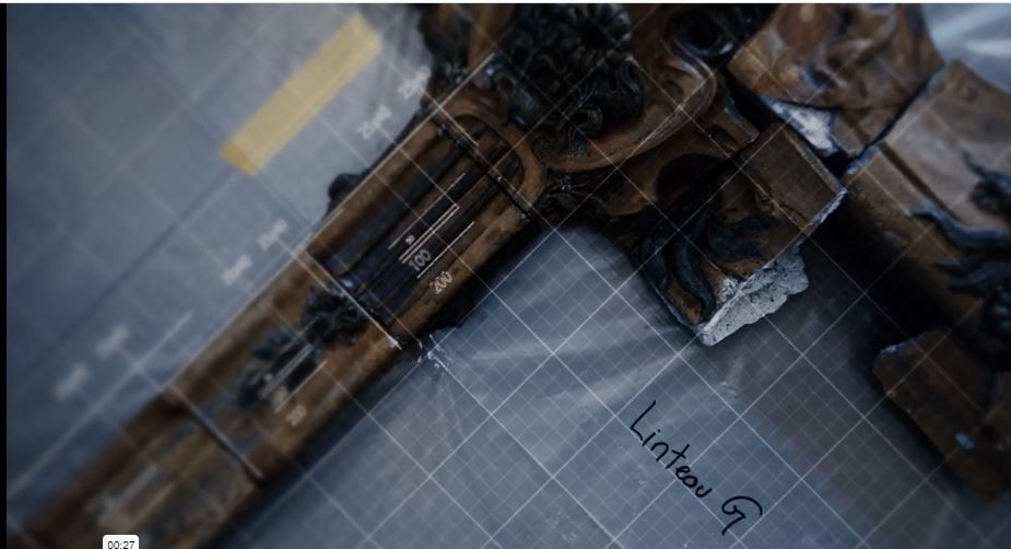 Conservation du mur publicitaire de l’entreprise Gilardoni, issu de la manufacture de Choisy-le-Roi (2018)