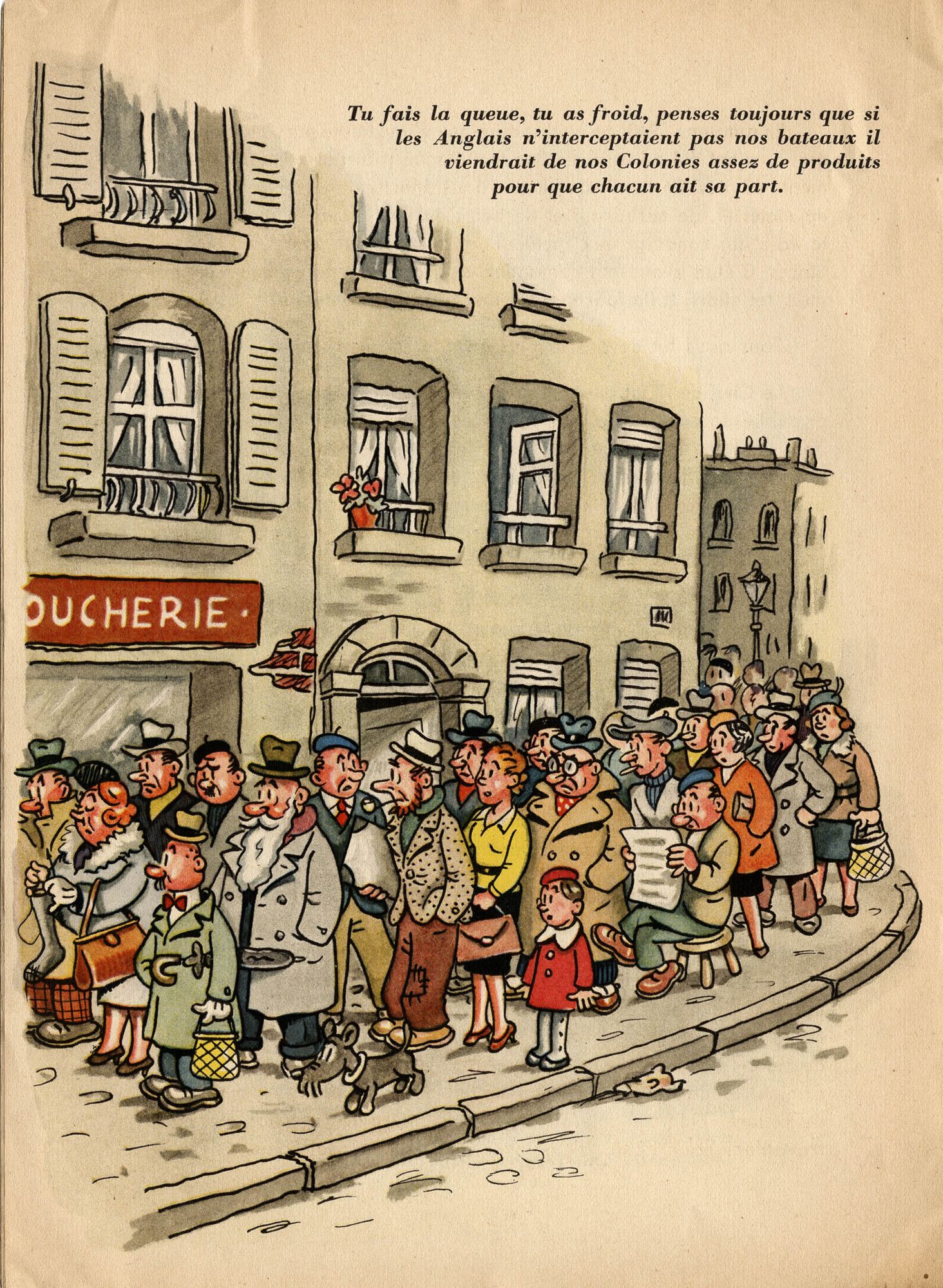 Vivre sous l'occupation