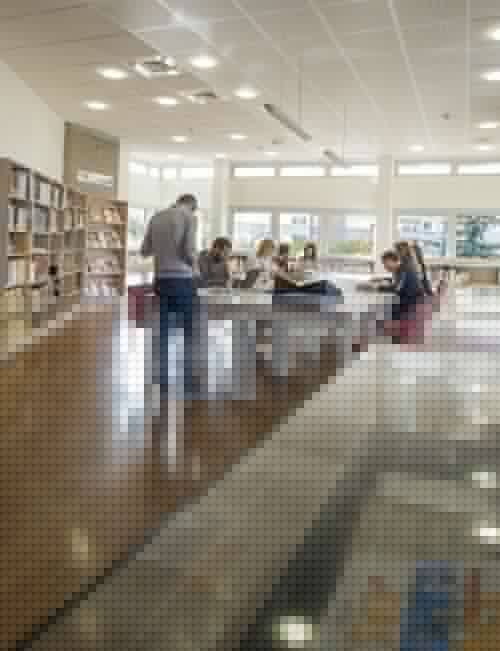 La salle de lecture