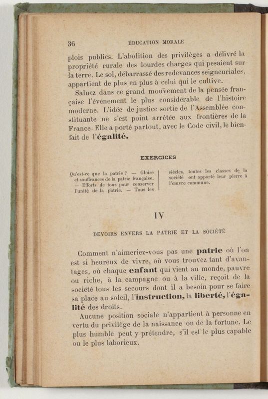 Alfred Mézières (1826-1915). Éducation morale et instruction civique à l'usage des écoles primaires. Charles Delagrave, Paris. Ouvrage. In-12. 1887. AD94, 1 J 1301