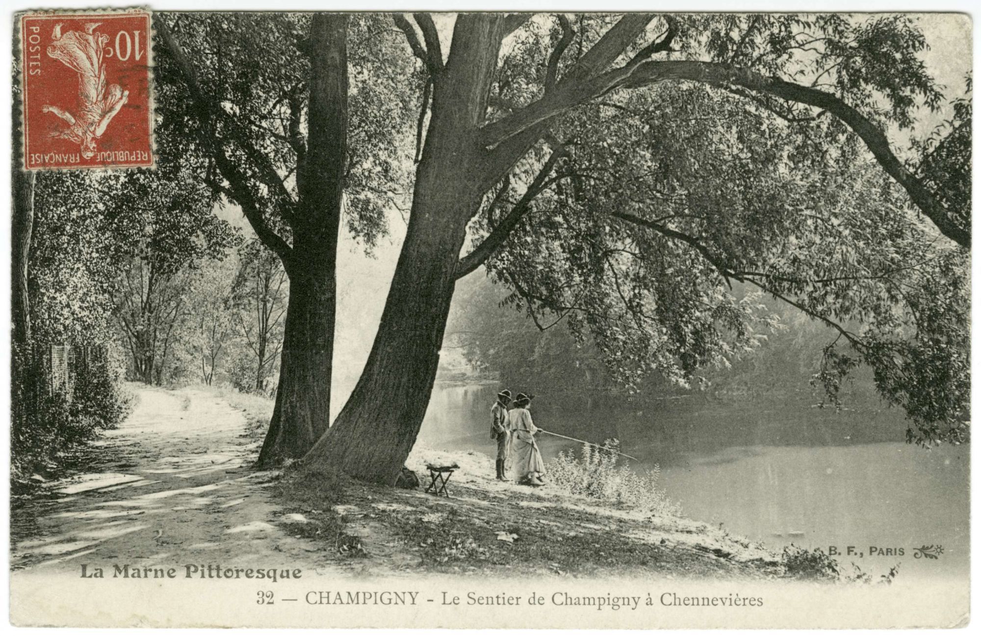 Champigny-sur-Marne, La Marne pittoresque. Le sentier de Champigny à Chennevières