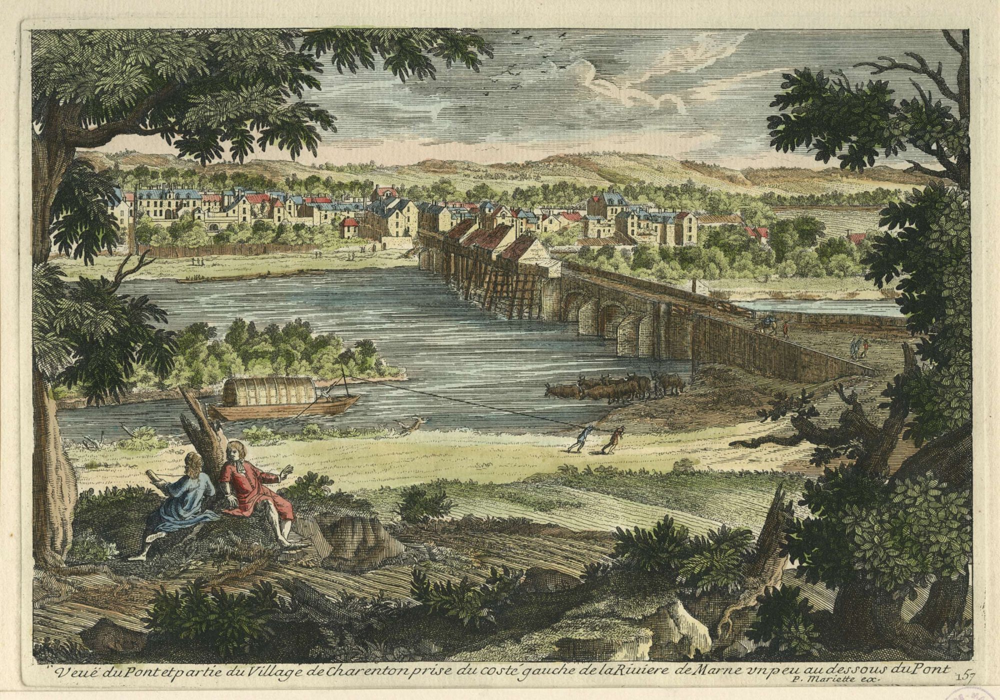 Vue du pont de Charenton-le-Pont