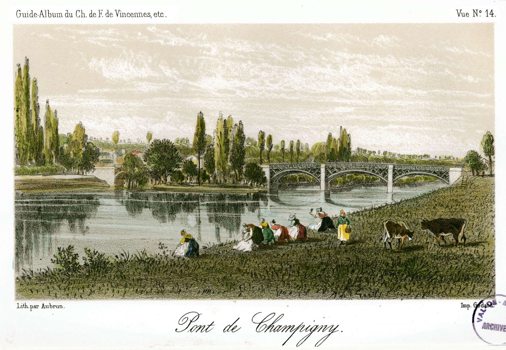 Le pont de Champigny-sur-Marne