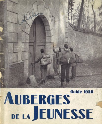 Guide des auberges de jeunesse, 1950, Fédération unie des auberges de jeunesse.