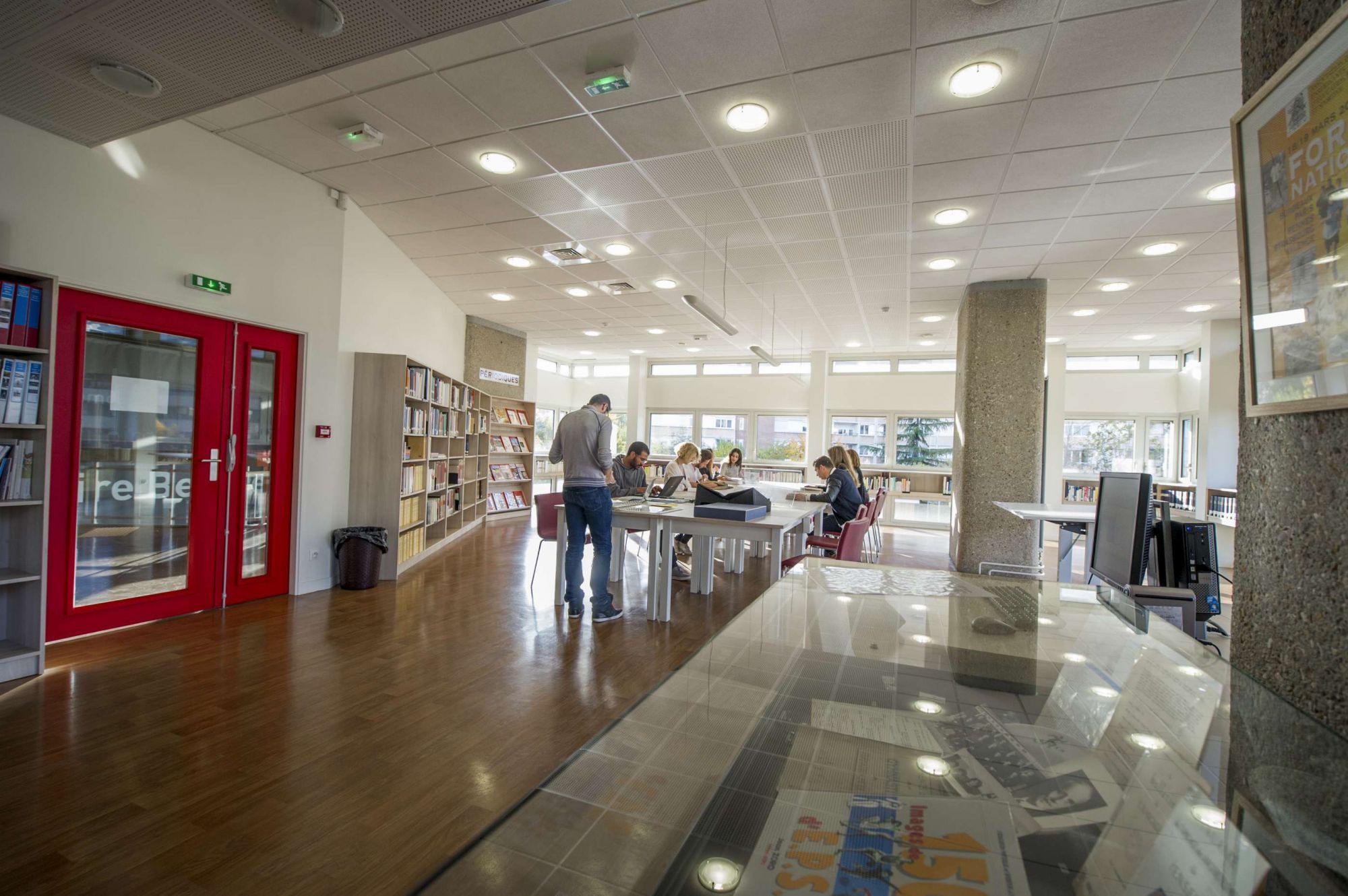 Fermeture exceptionnelle de la salle de lecture